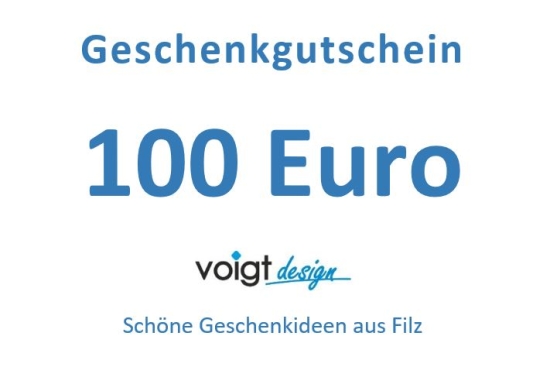 Geschenkgutschein 100,00 Euro